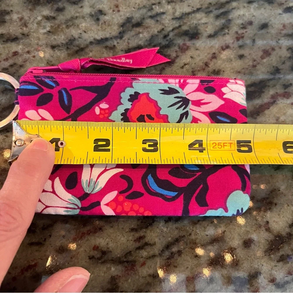 Vera Bradley Zip ID Case in “Bloom Berry” NWOT